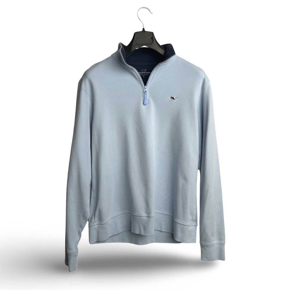 Vineyard Vines Saltwater Pullover Quarter-Zip Sweatshirt